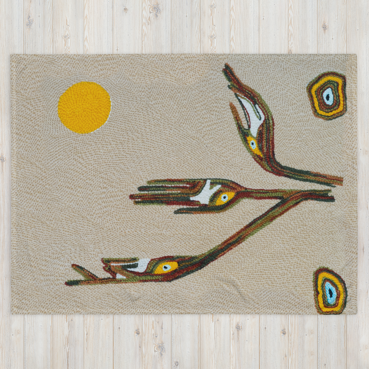 Throw Blanket_HANDS (art-print)